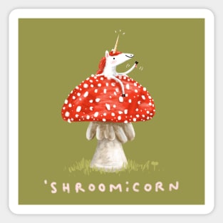 Shroomicorn Sticker